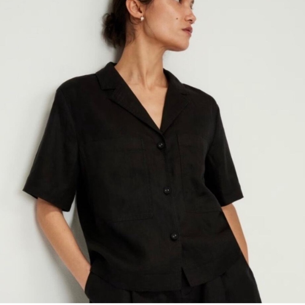 Everlane | Linen Workwear Shortsleeve Shirt